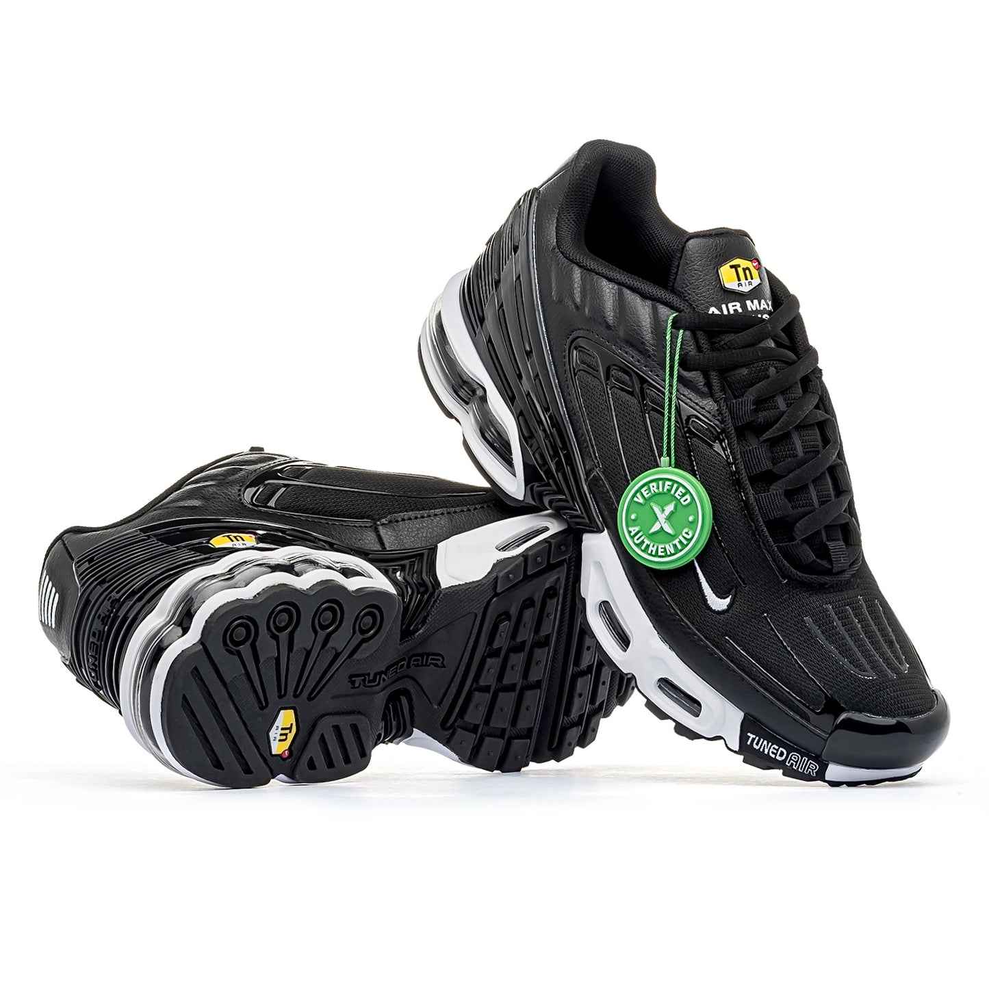 Nike Air Max TN Plus 3 Leather Black White