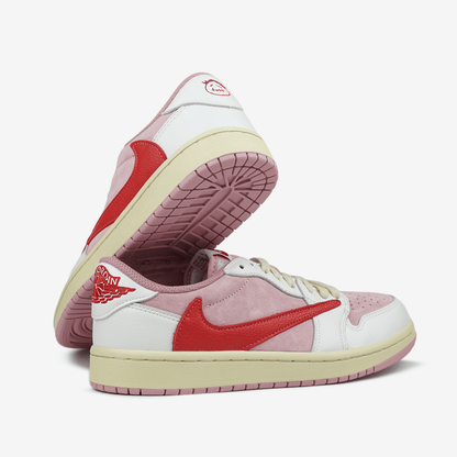 Nike Air Jordan 1 Low x Travis Scott Sail Tropical Pink
