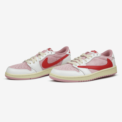 Nike Air Jordan 1 Low x Travis Scott Sail Tropical Pink