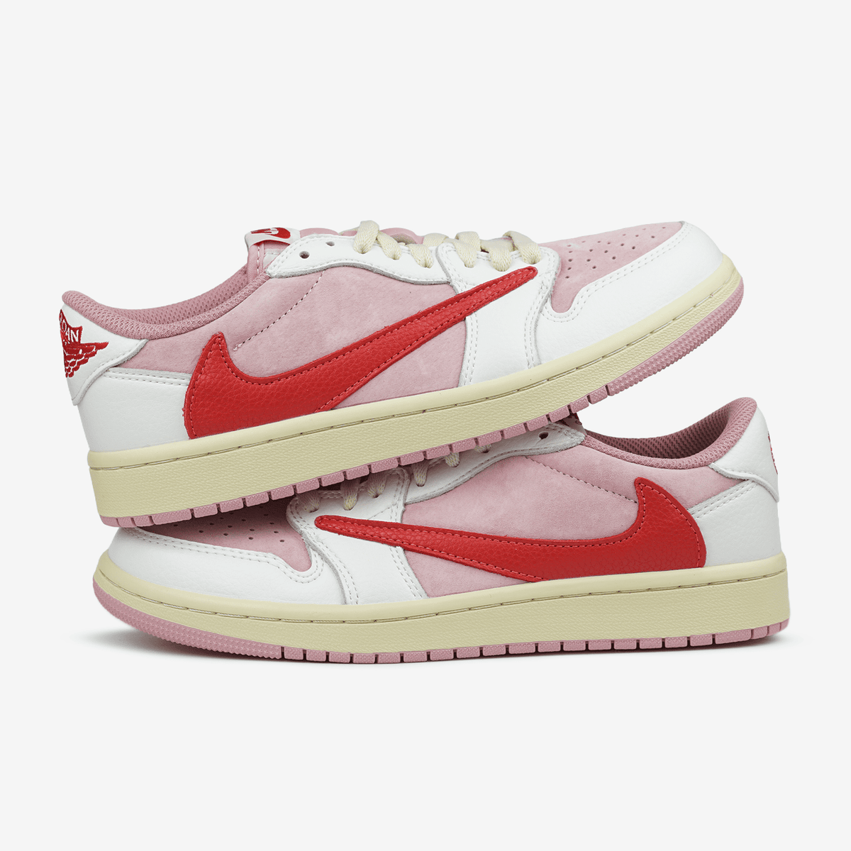 Nike Air Jordan 1 Low x Travis Scott Sail Tropical Pink