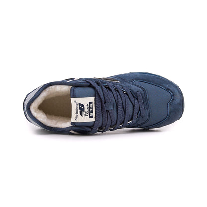 New Balance 574 Blue Fur