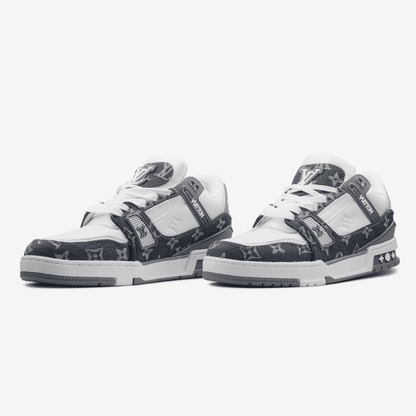 Louis Vuitton Trainer Grey White