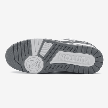 Louis Vuitton Trainer Grey White