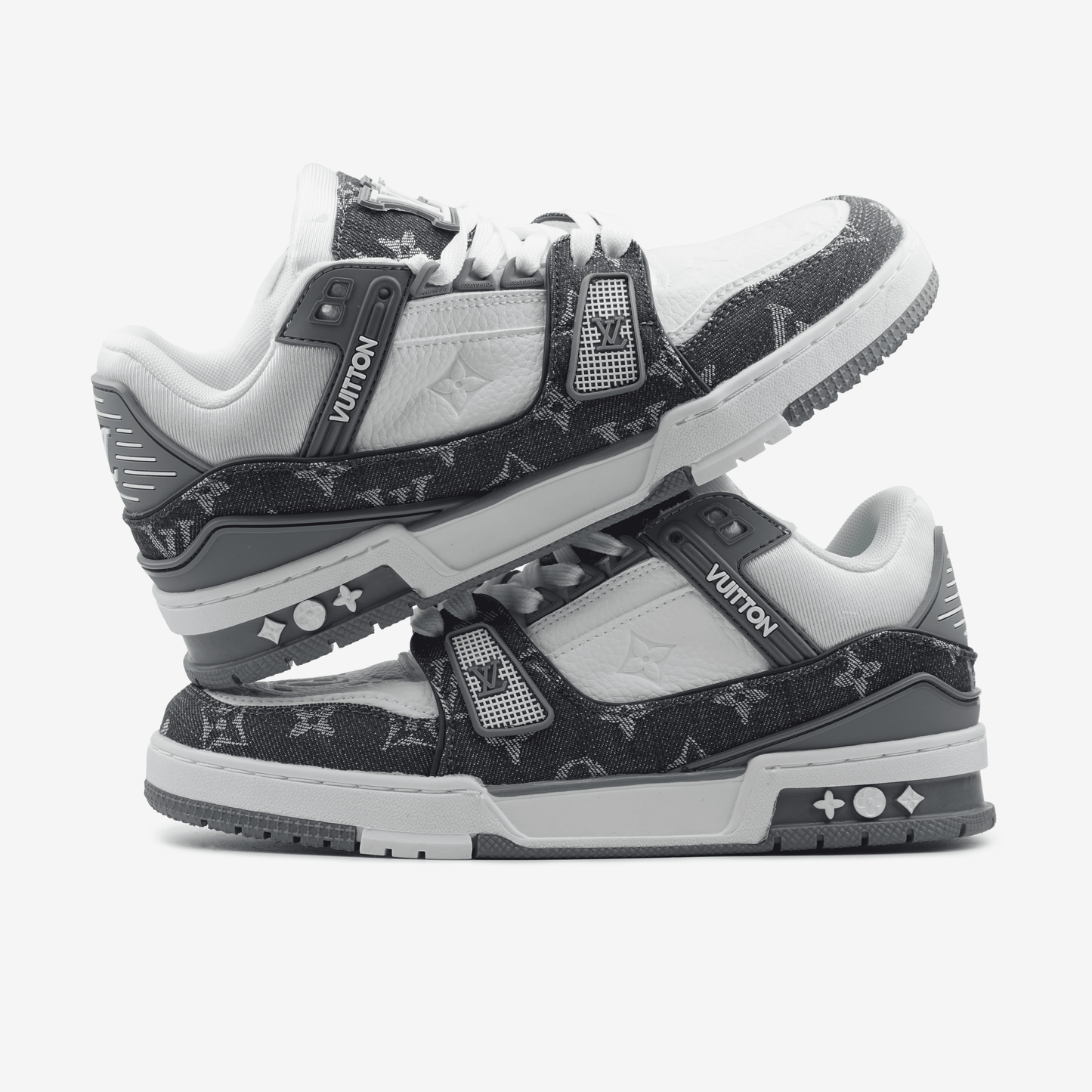 Louis Vuitton Trainer Grey White