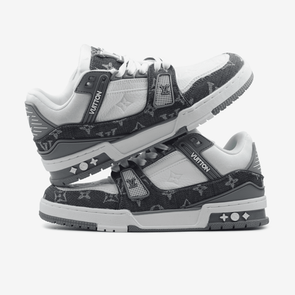 Louis Vuitton Trainer Grey White
