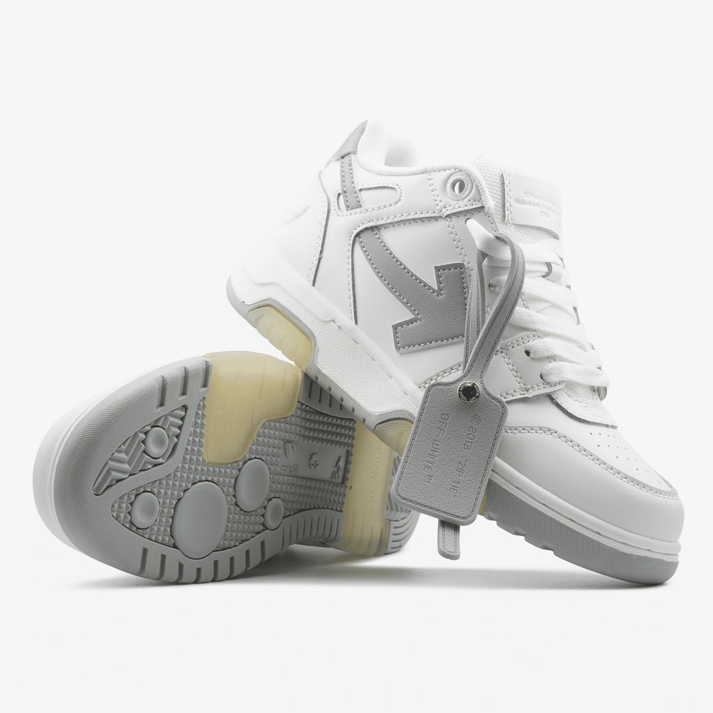 Off-White Out of Office Grey White