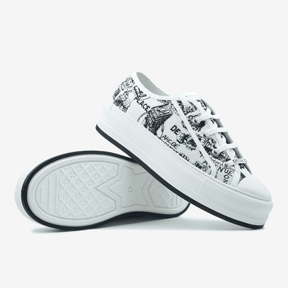 Dior Walk’n Platform Sneaker White Black