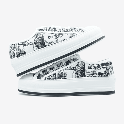 Dior Walk’n Platform Sneaker White Black