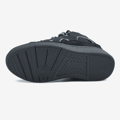 Lanvin Curb Sneakers Black Grey Reflective