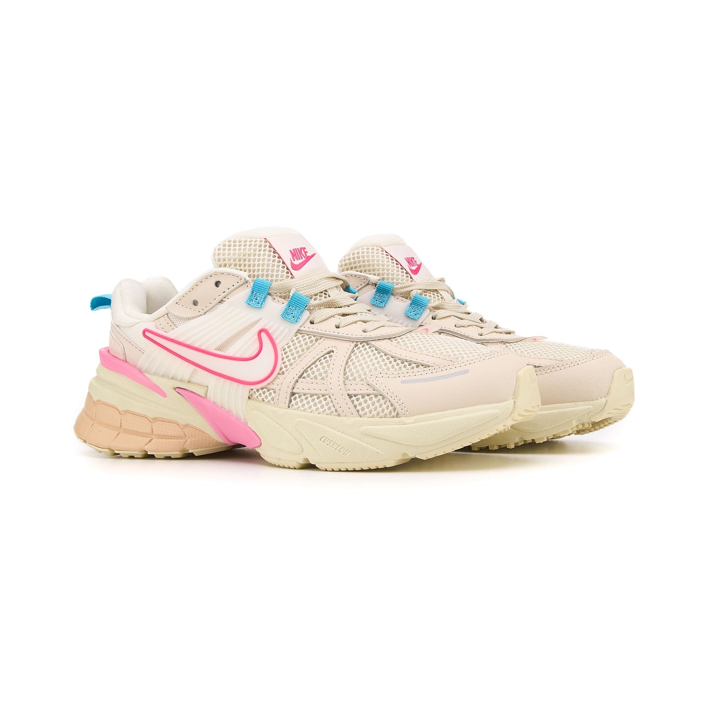 Nike V2K Runtekk Beige Pink Blue