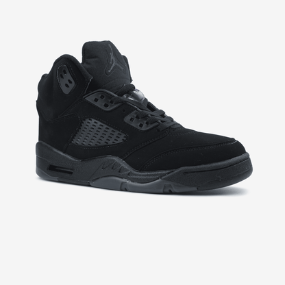 Nike Air Jordan 5 Black Dark Blue Gum