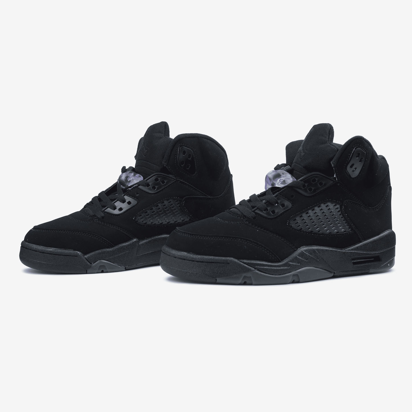Nike Air Jordan 5 Black Dark Blue Gum