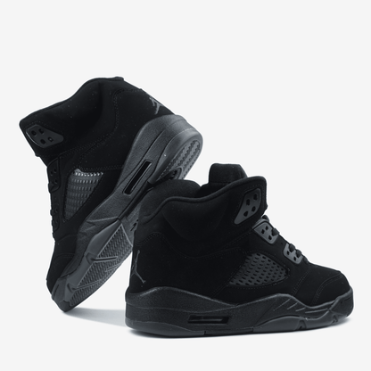 Nike Air Jordan 5 Black Dark Blue Gum