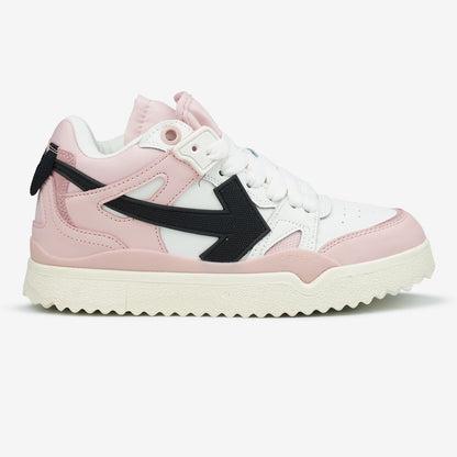 Off-White Sponge Mid Top Pink White
