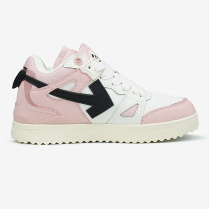 Off-White Sponge Mid Top Pink White