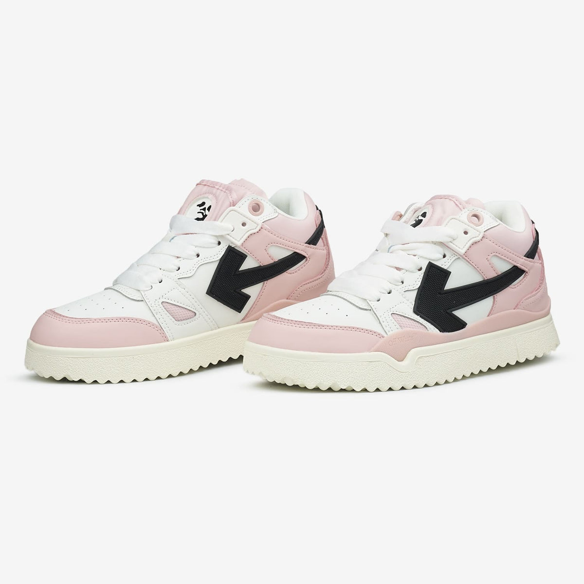 Off-White Sponge Mid Top Pink White