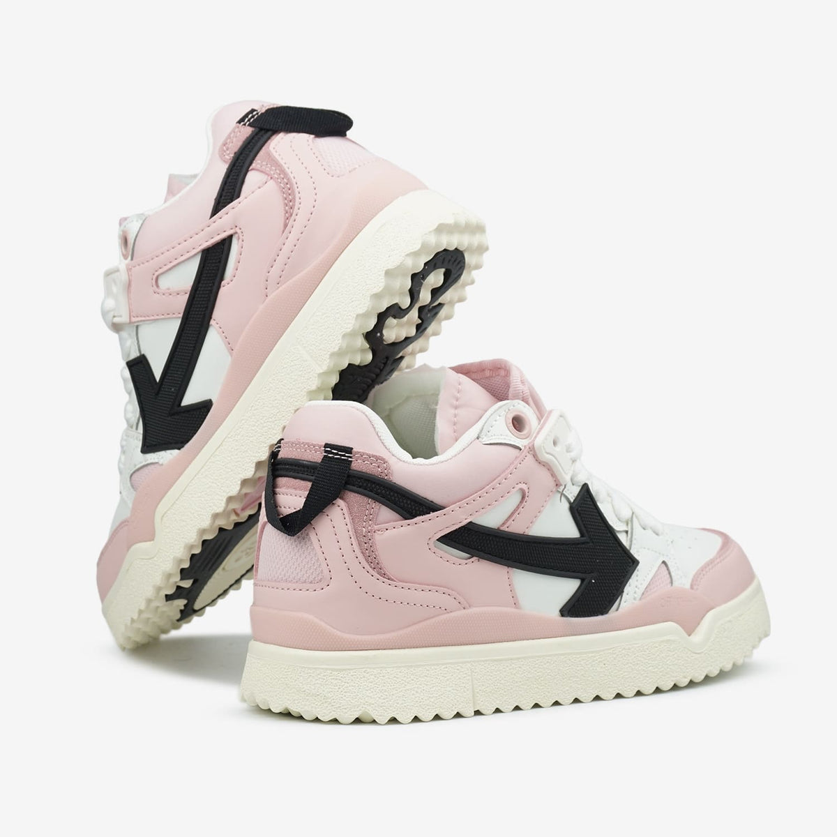 Off-White Sponge Mid Top Pink White
