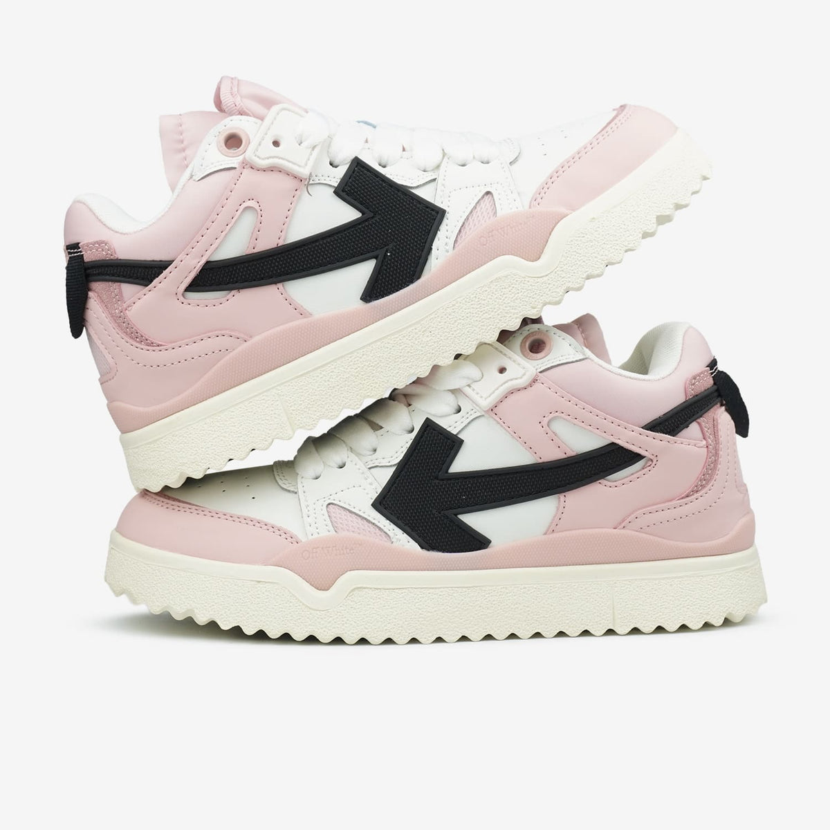 Off-White Sponge Mid Top Pink White