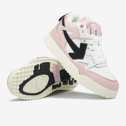 Off-White Sponge Mid Top Pink White
