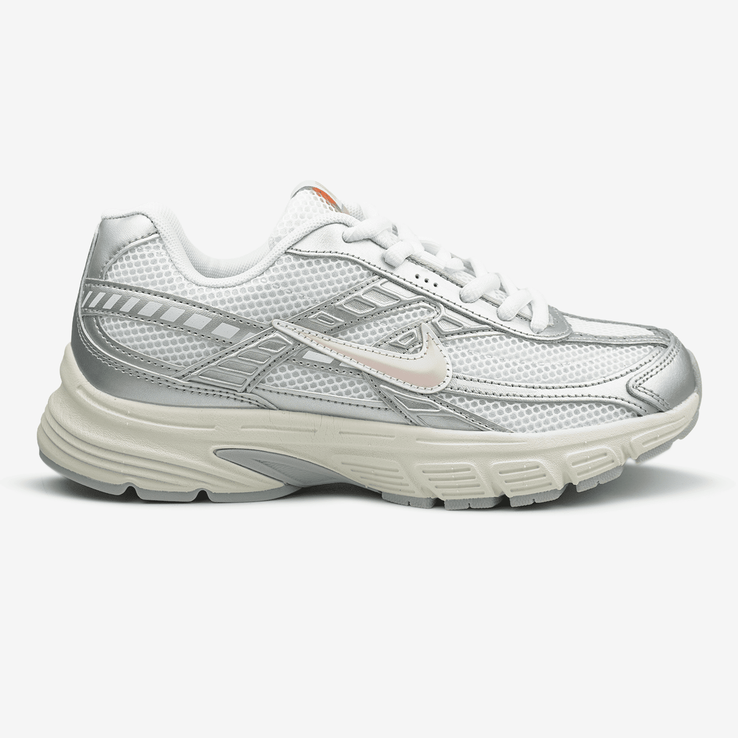 Nike Initiator Silver Beige Pink Swoosh
