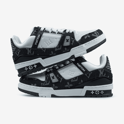 Louis Vuitton Trainer White Black