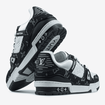 Louis Vuitton Trainer White Black