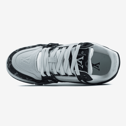 Louis Vuitton Trainer White Black