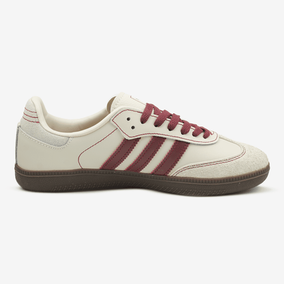 Adidas Samba OG Wonder White Maroon
