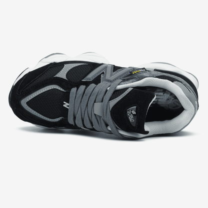 New Balance 9060 Black Grey White Cordura