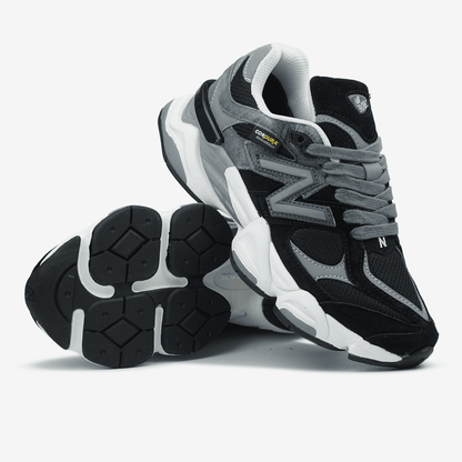New Balance 9060 Black Grey White Cordura