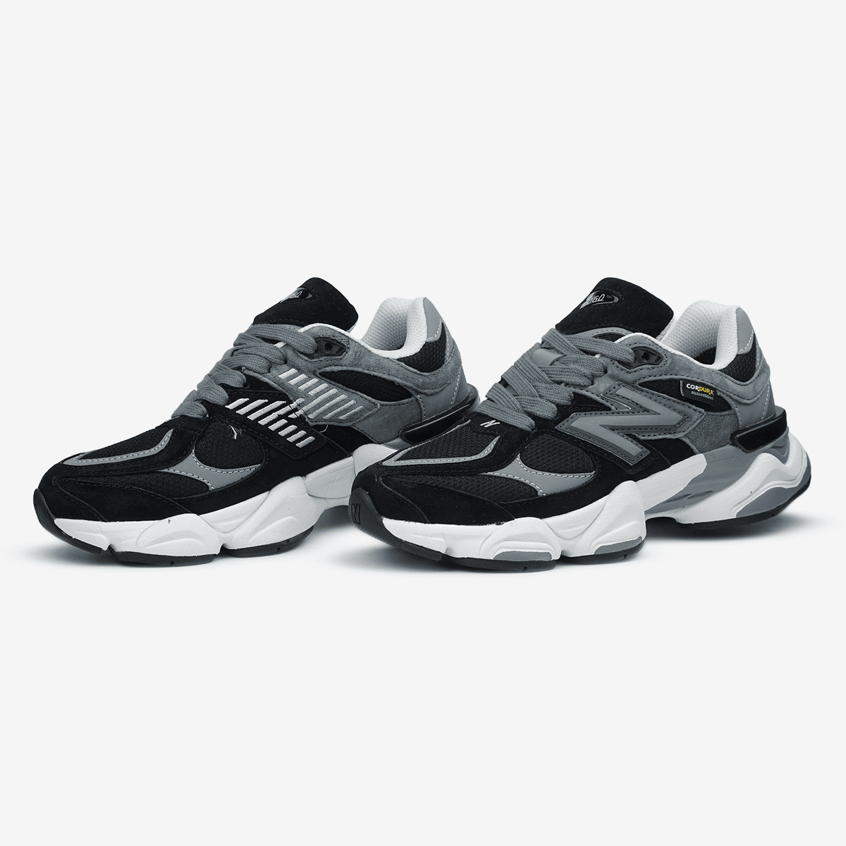 New Balance 9060 Black Grey White Cordura