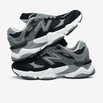 New Balance 9060 Black Grey White Cordura