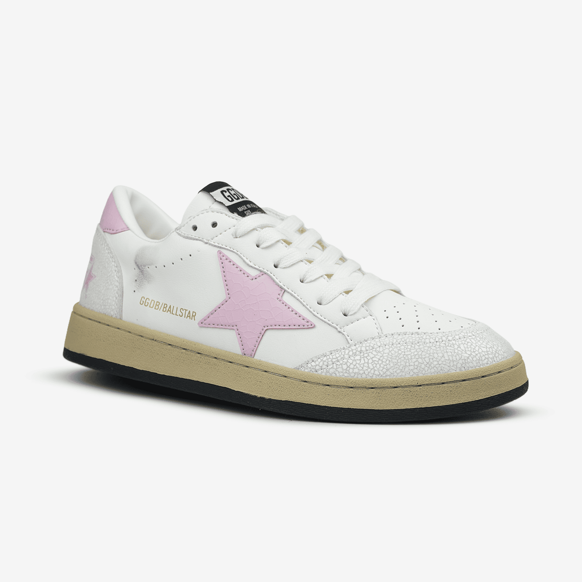 Golden Goose Superstar White BallStar Pink