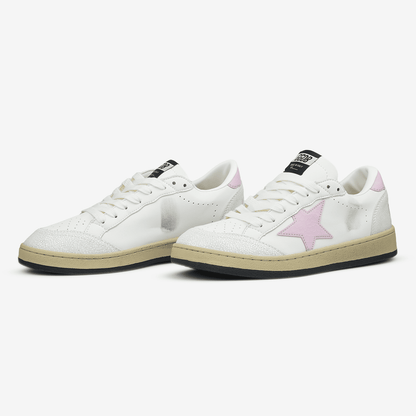 Golden Goose Superstar White BallStar Pink