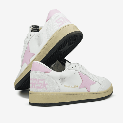 Golden Goose Superstar White BallStar Pink
