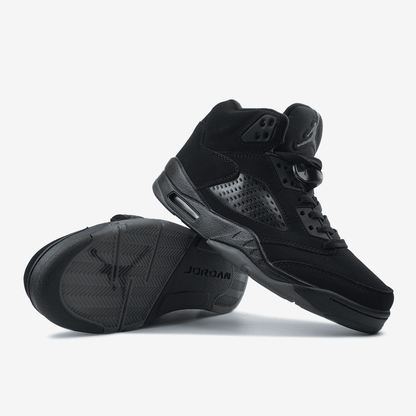 Nike Air Jordan 5 Black Dark Brown Gum
