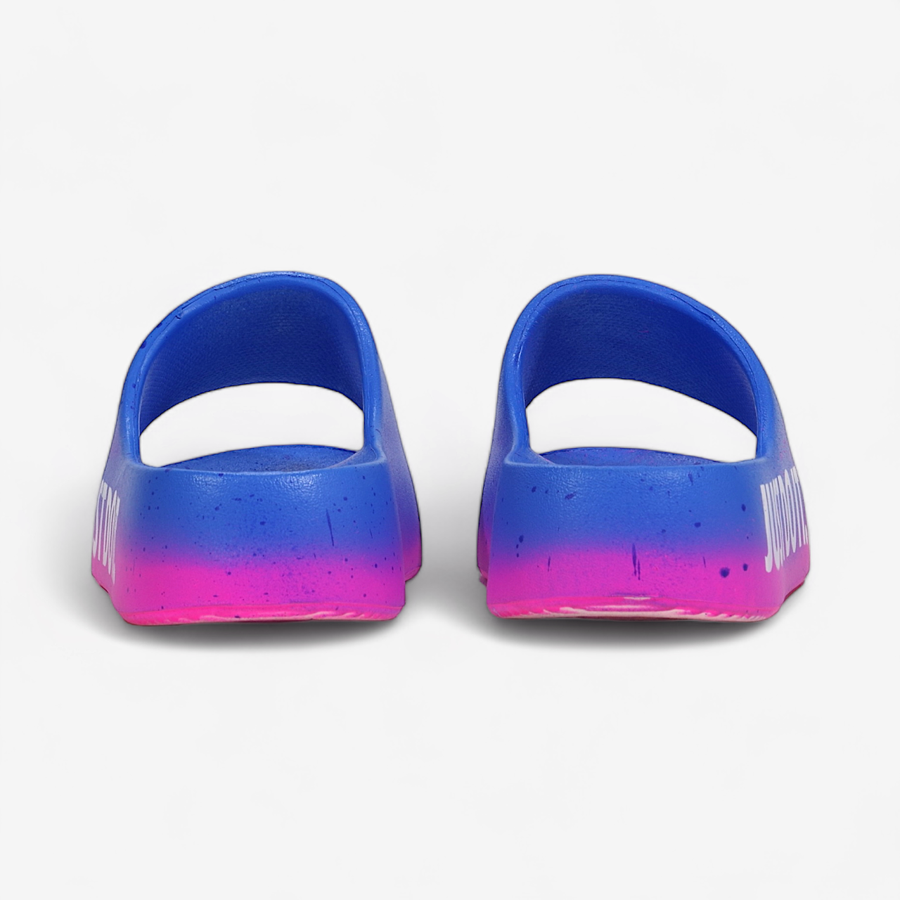 Nike Slides Blue Pink