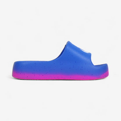 Nike Slides Blue Pink