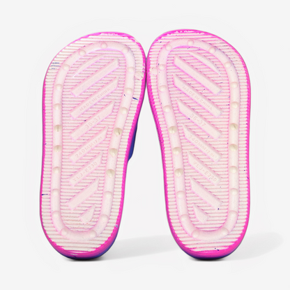 Nike Slides Blue Pink