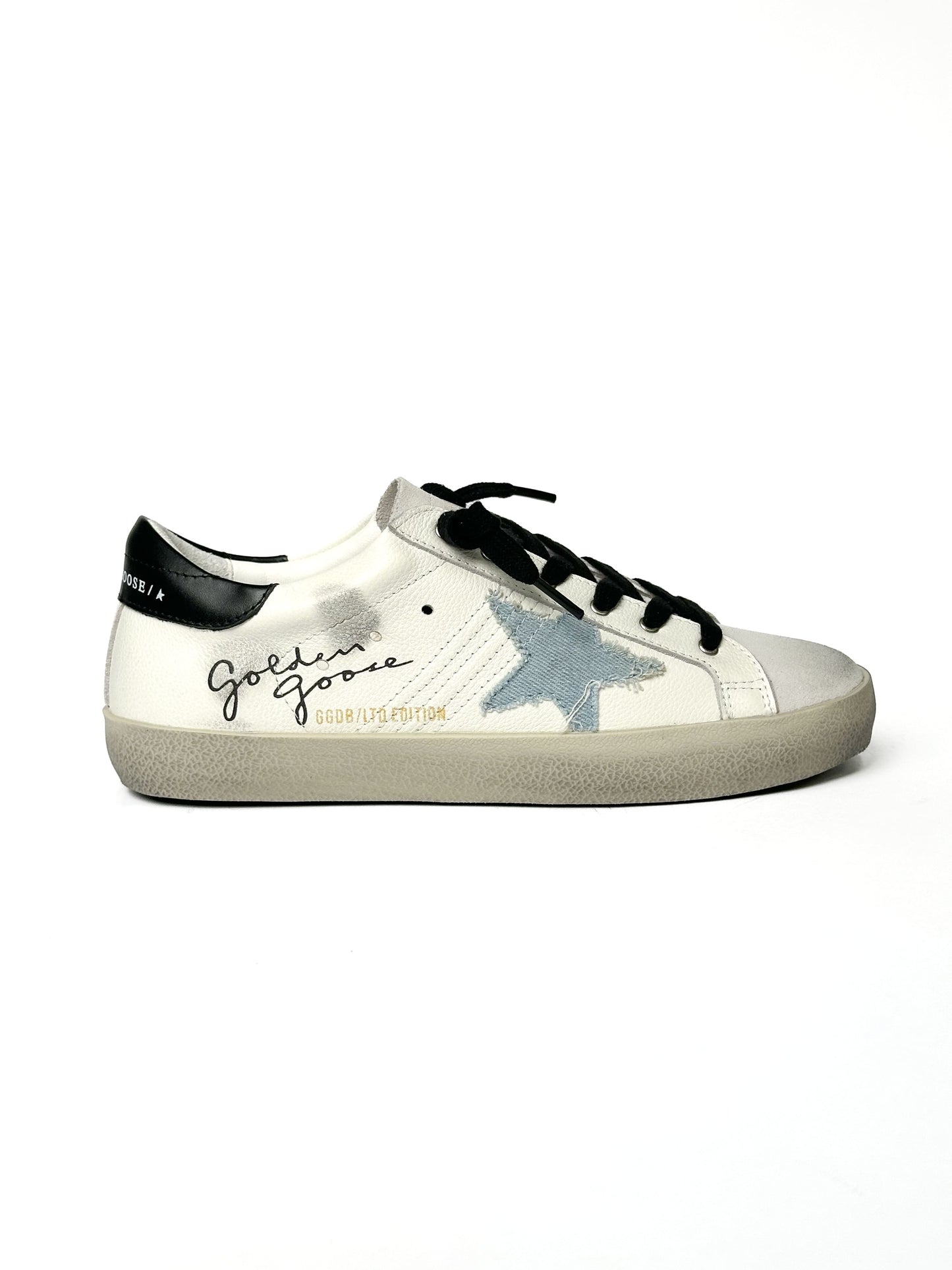 Golden Goose Superstar GGDB SSTAR White Blue Denim