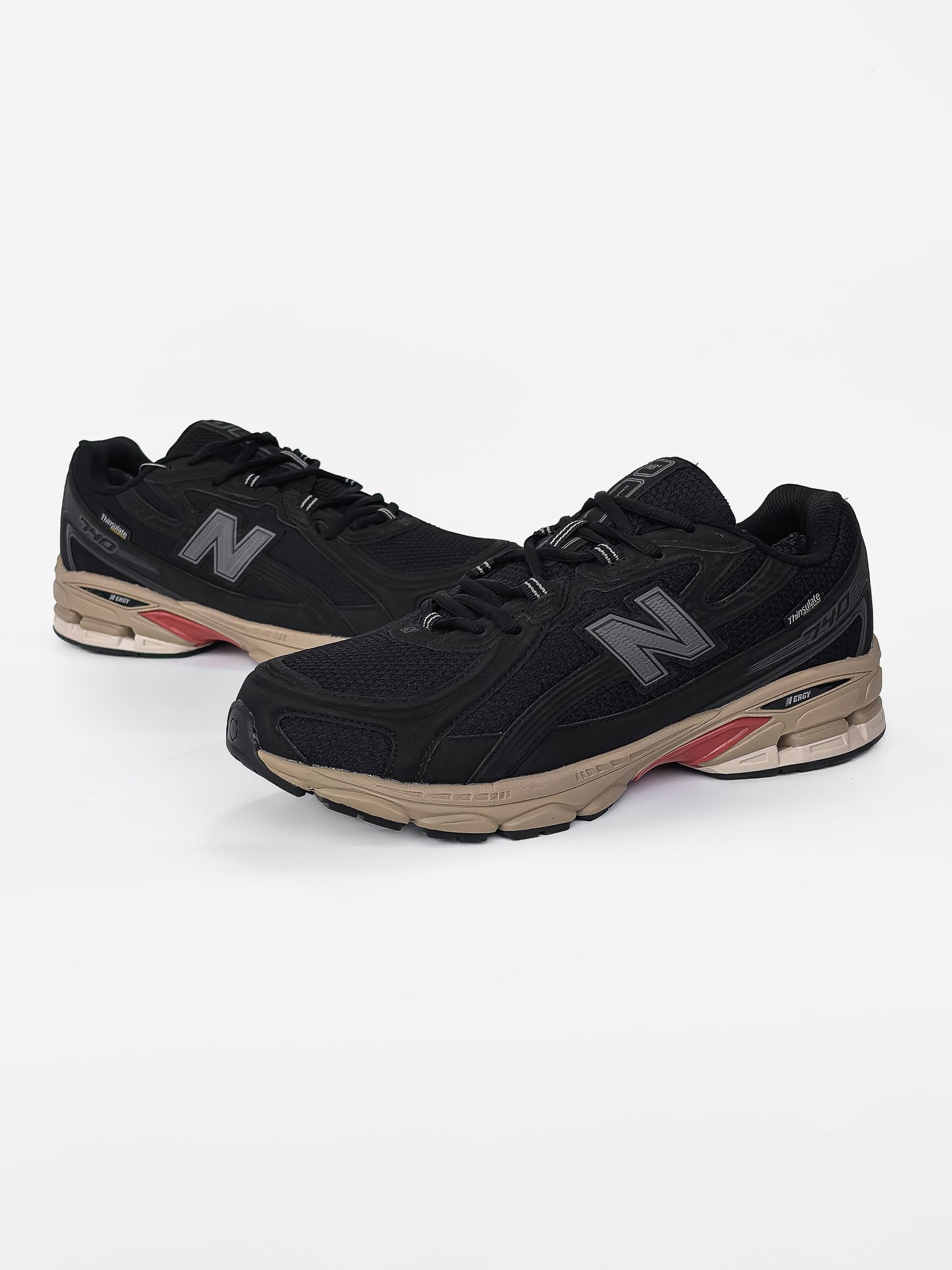 New Balance 740 Gore-Tex Black Beige (Великан)