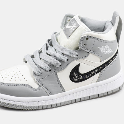 Nike Air Jordan 1 x Dior Grey Kids