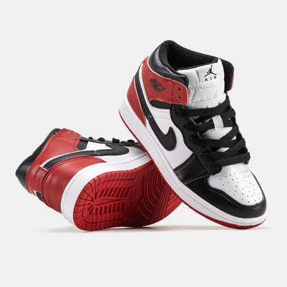 Nike Air Jordan 1 High Red Black Kids