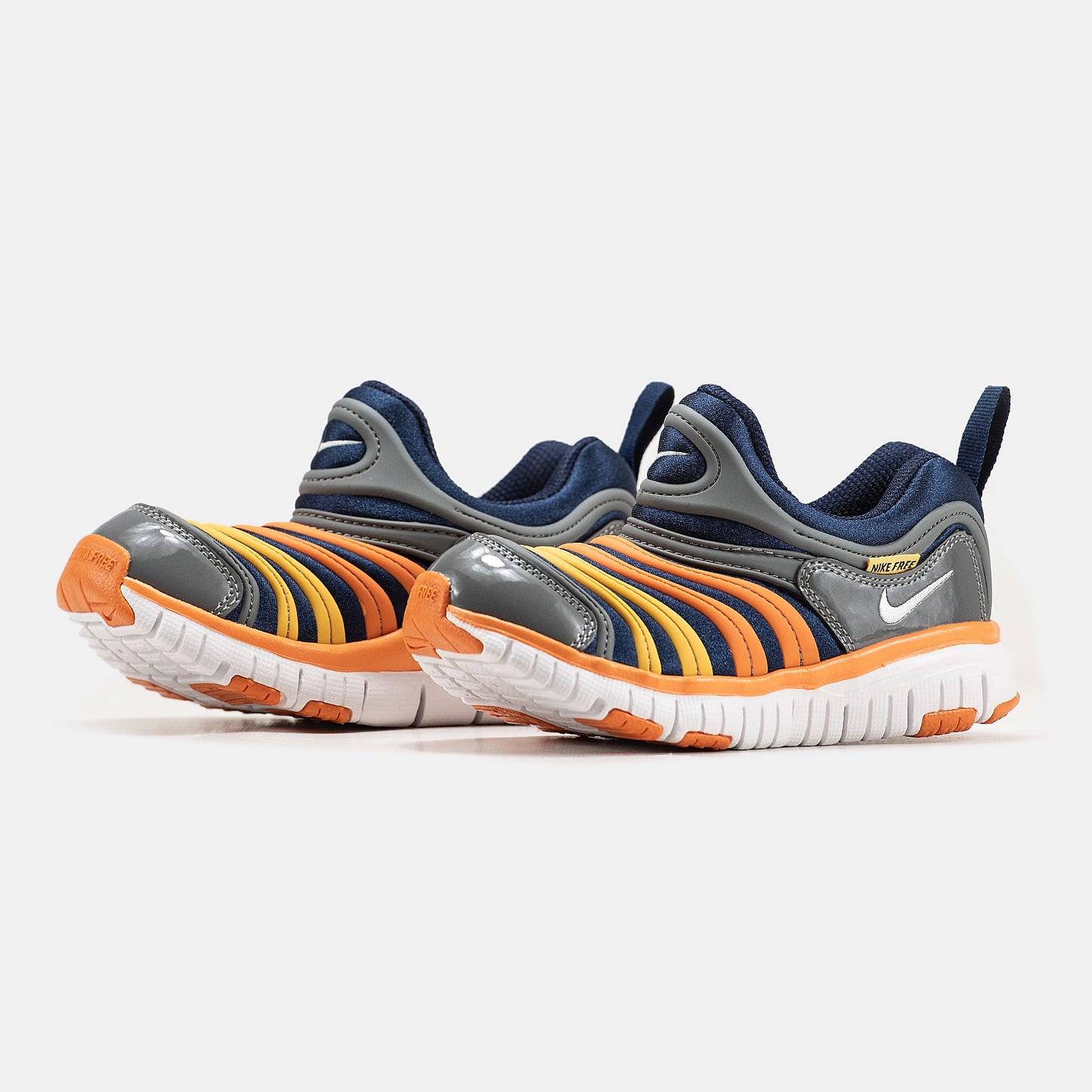 Nike Dynamo Free Grey Orange