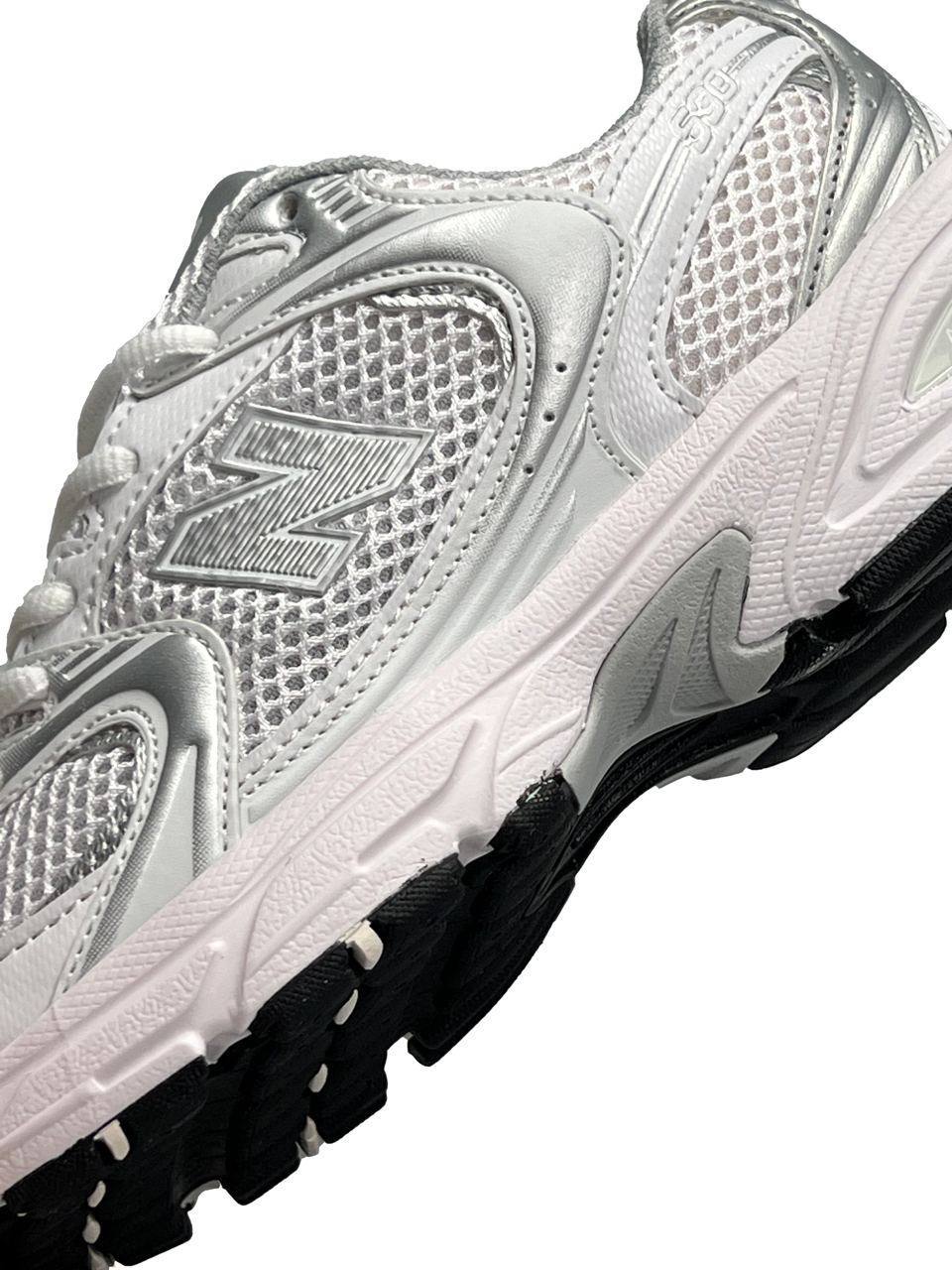 New Balance 530 White Silver Premium