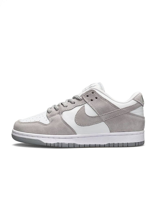 Nike SB Dunk Low Retro White Grey Suede