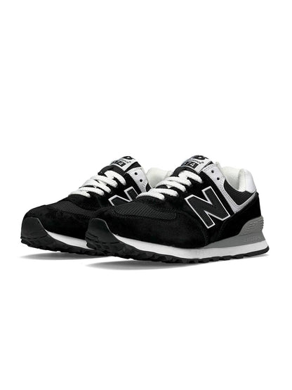 New Balance 574 Black White