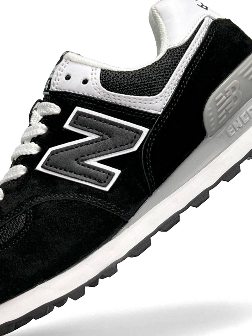 New Balance 574 Black White