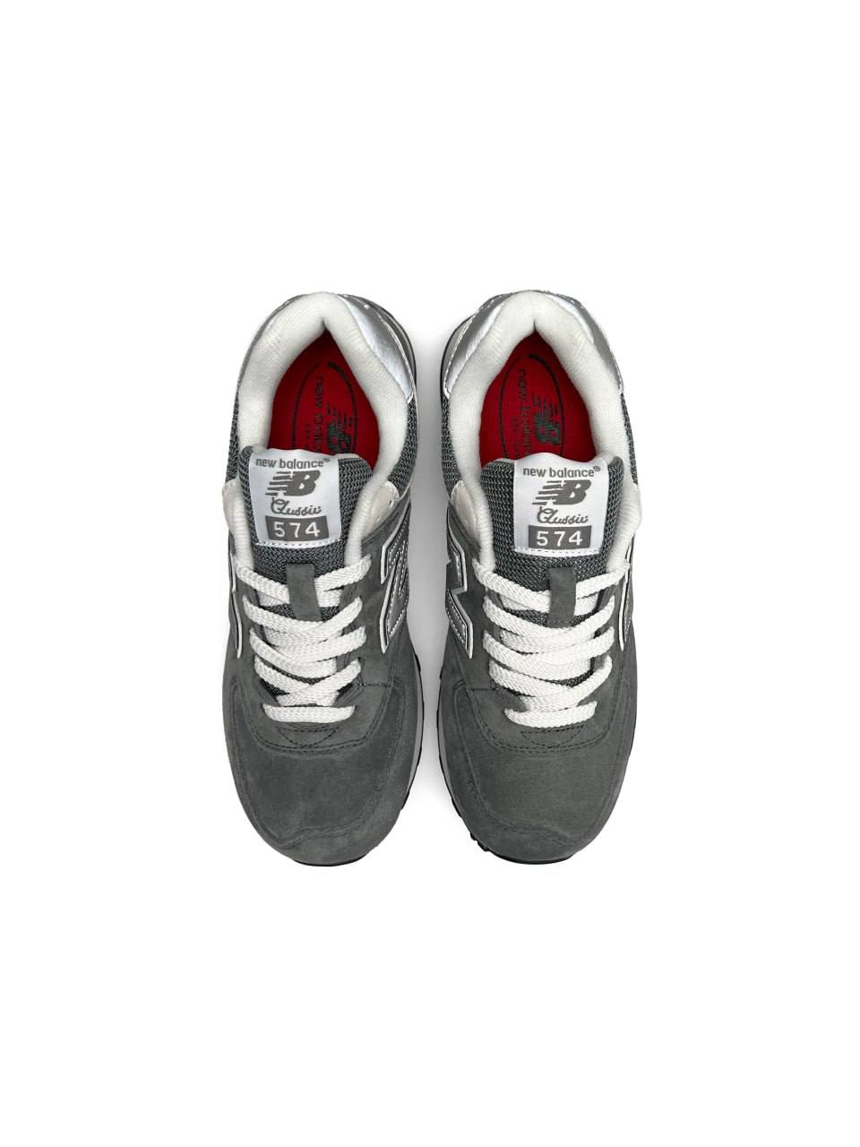 New Balance 574 Premium Gray Reflective