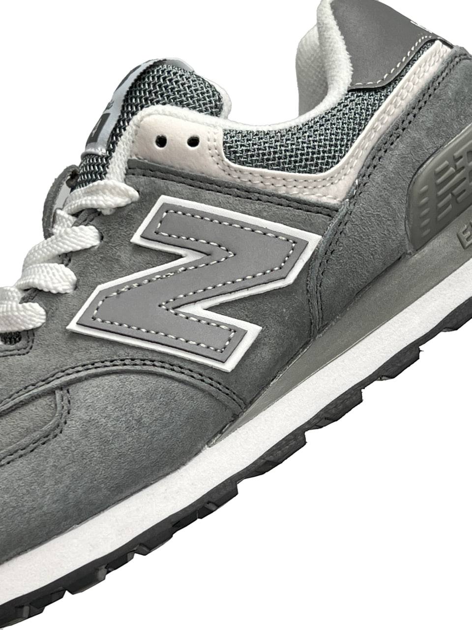 New Balance 574 Premium Gray Reflective